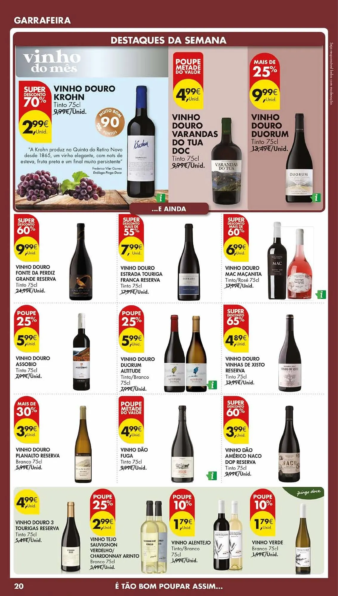 Folheto Folheto Pingo Doce de 24 de março até 30 de março 2026 - Pagina 22