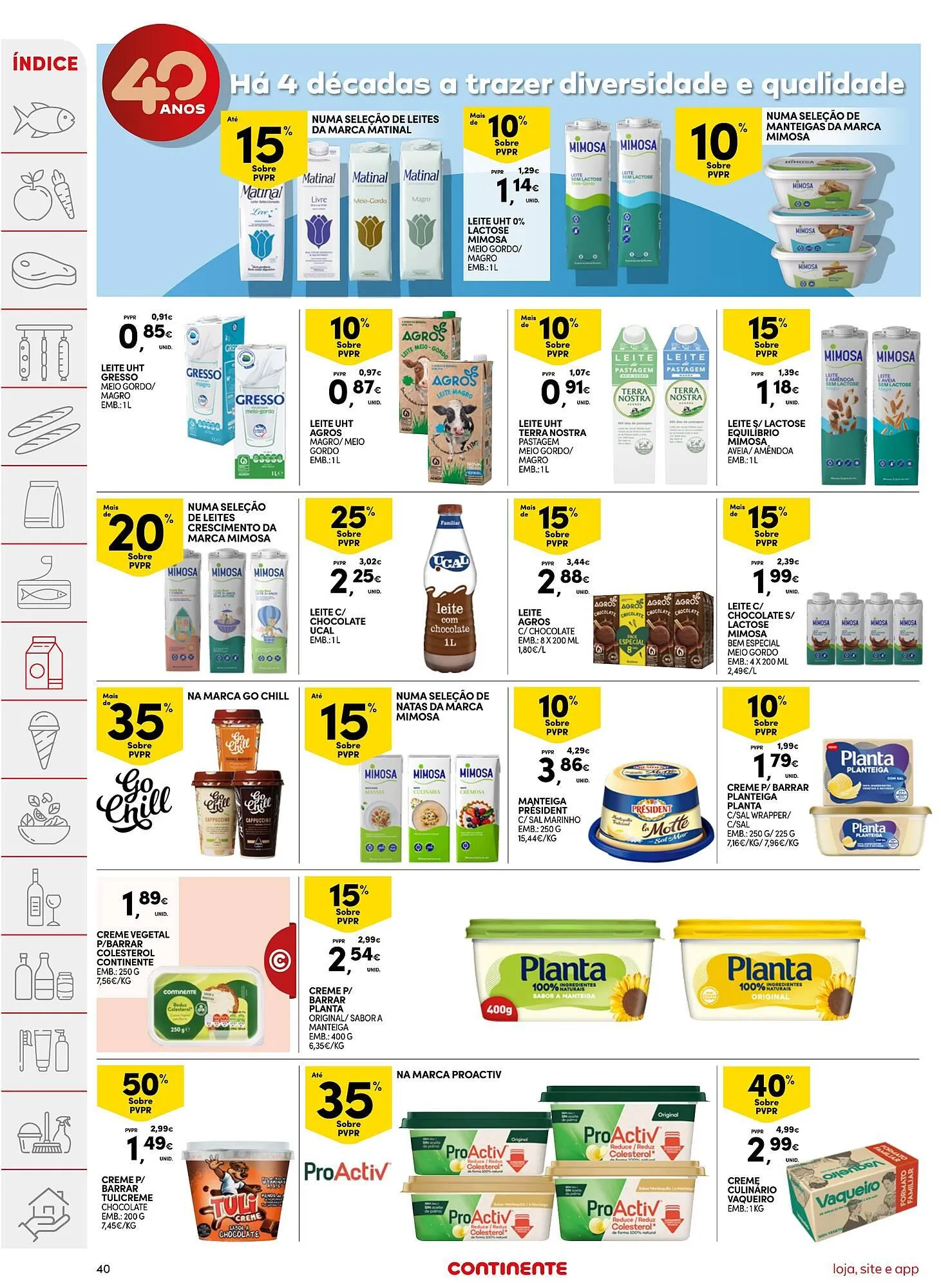 Folheto Folheto Continente de 25 de março até 31 de março 2025 - Pagina 40