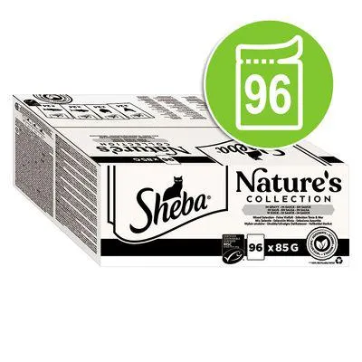 Sheba Nature's Collection em molho 96 x 85 g - Megapack económico