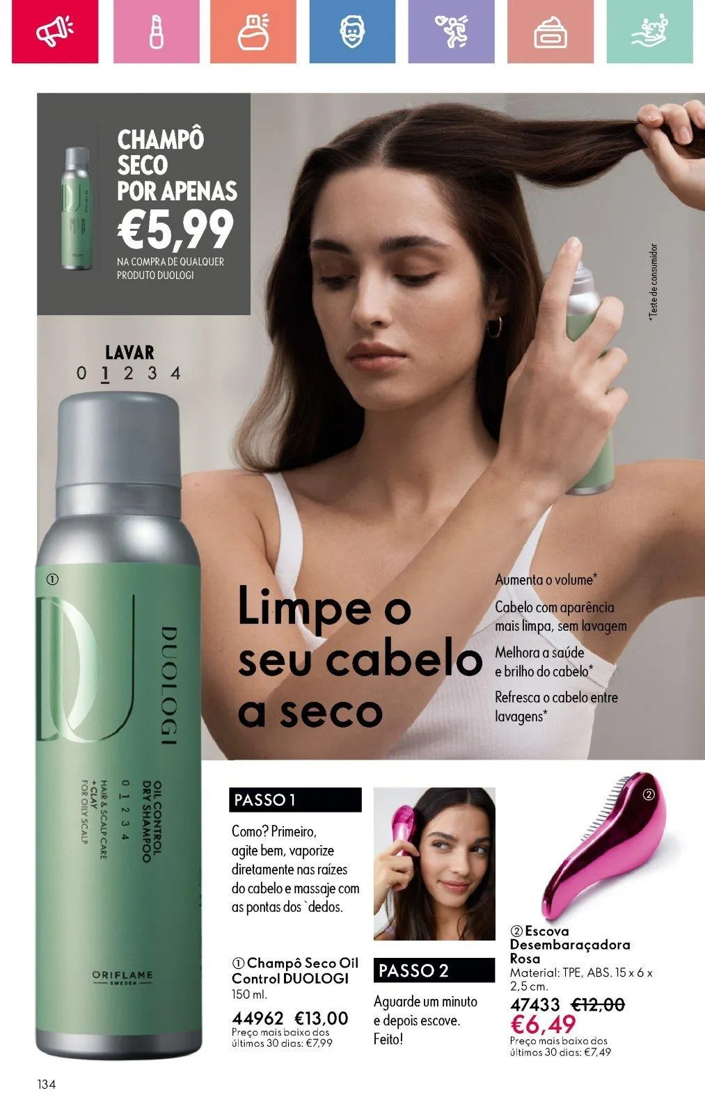 Folheto Folheto de Oriflame até 05.07.2025 de 18 de junho até 5 de julho 2025 - Pagina 134