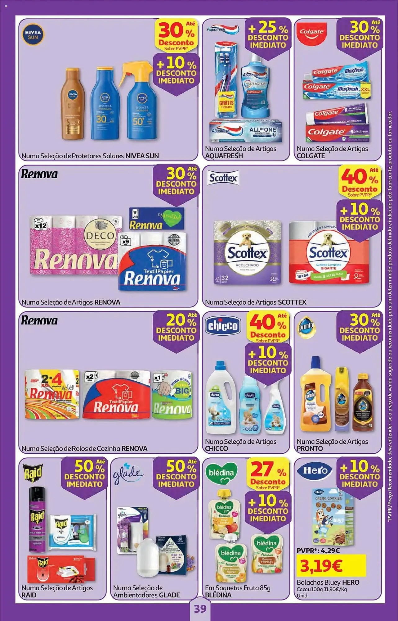 Folheto Folheto Auchan de 12 de março até 19 de março 2026 - Pagina 39