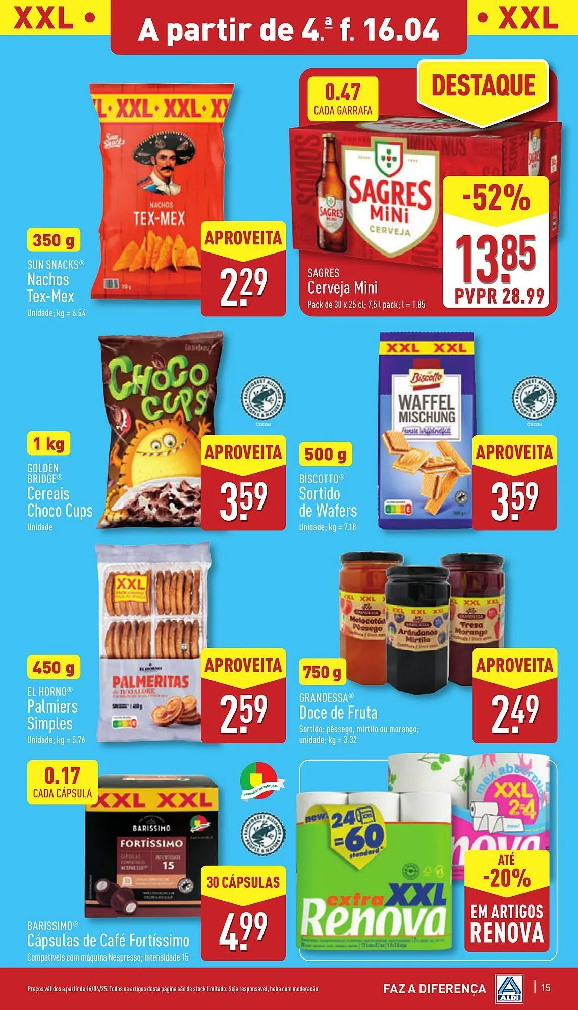 Folheto Folheto ALDI de 16 de abril até 22 de abril 2025 - Pagina 15