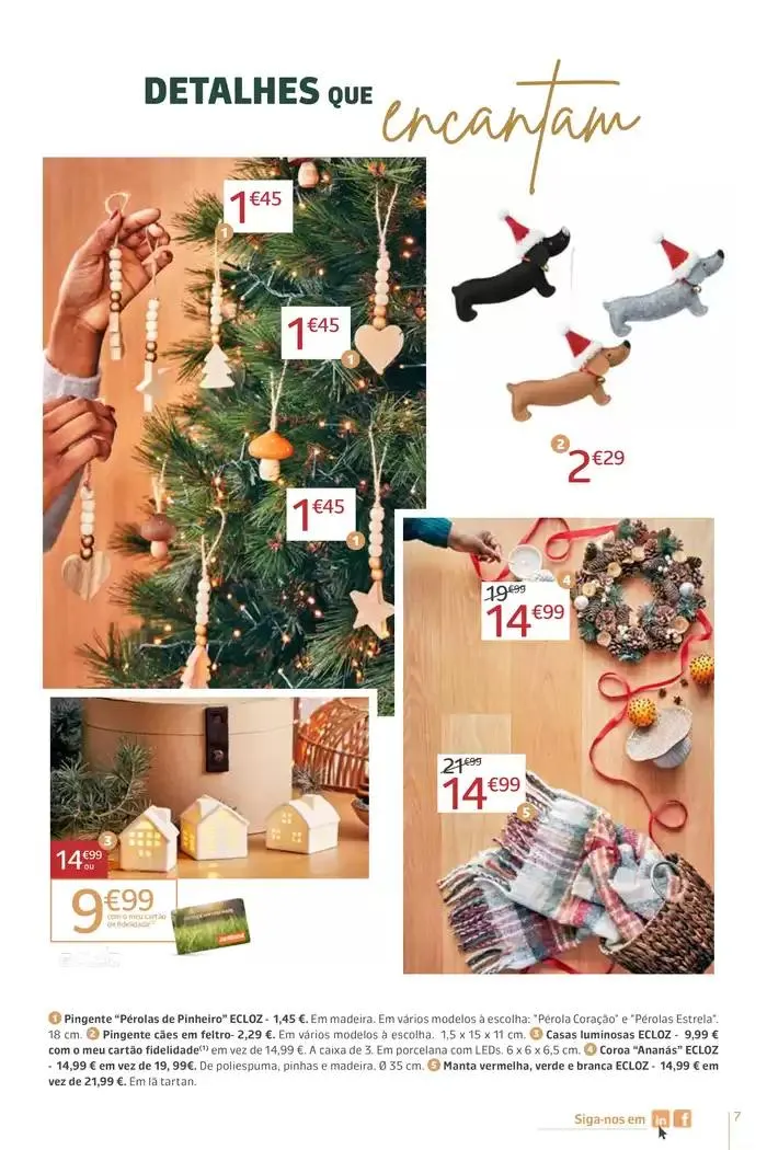 Folheto  O Natal com que Sonha de 21 de novembro até 24 de dezembro 2024 - Pagina 7