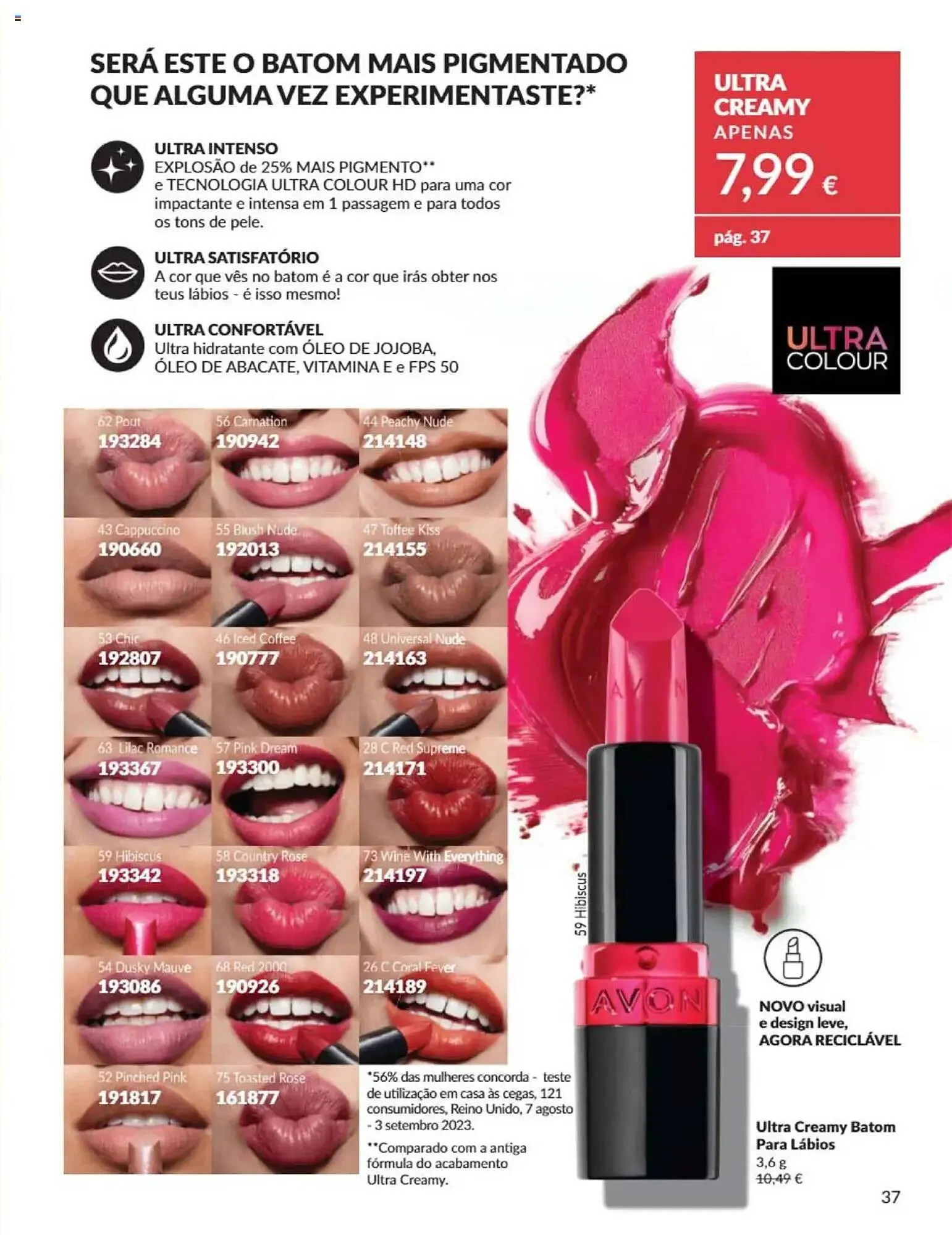Folheto Folheto Avon de 1 de julho até 1 de agosto 2025 - Pagina 37