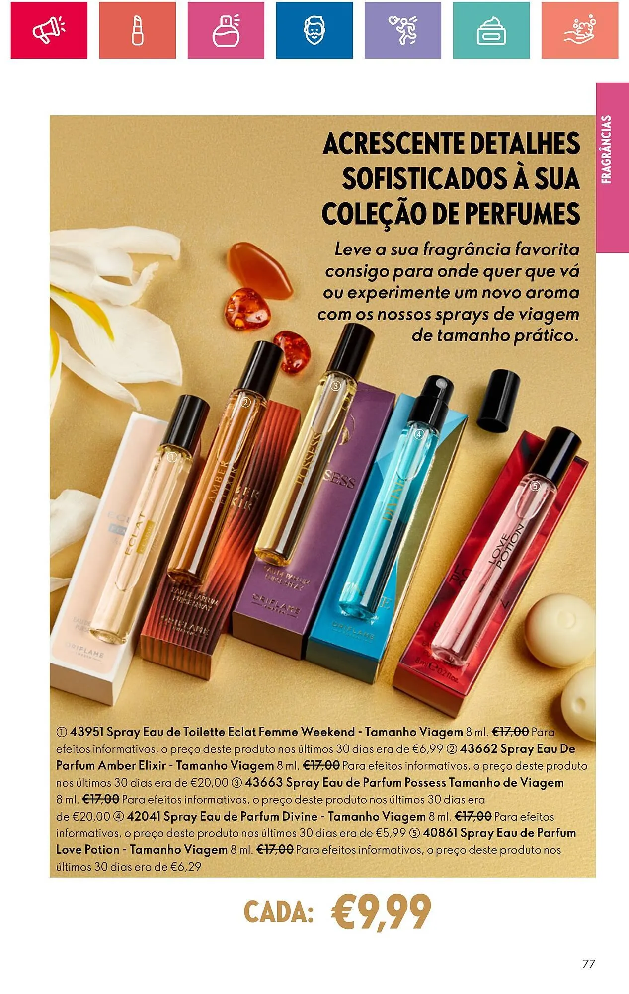 Folheto Folheto Oriflame de 18 de abril até 18 de maio 2024 - Pagina 77