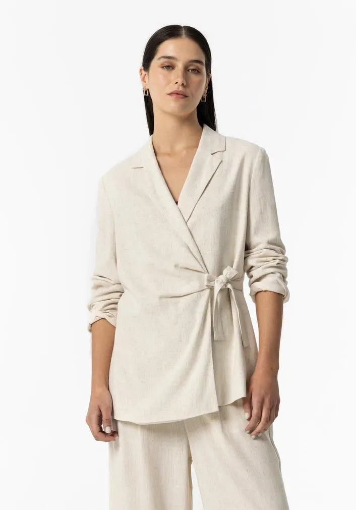 Blazer Linho com Laço