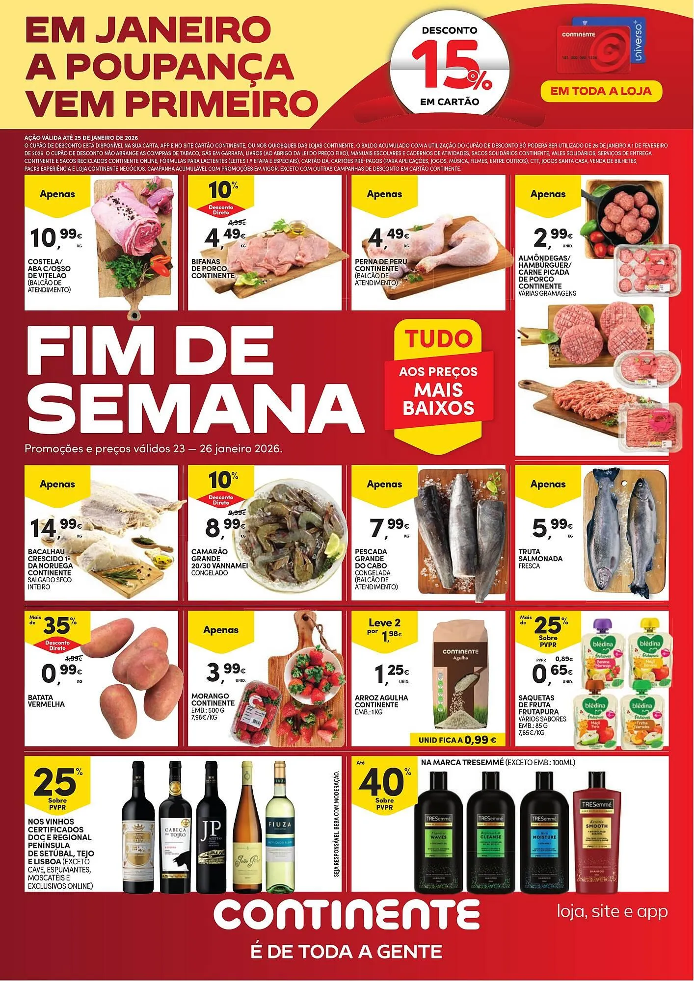 Folheto Continente - 1