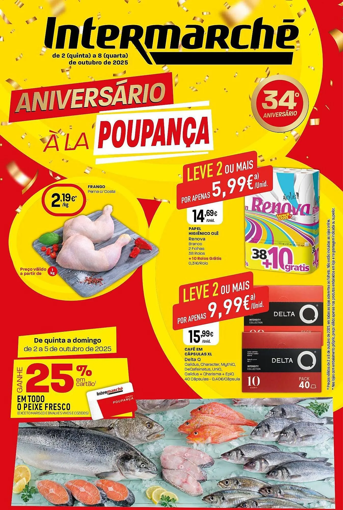 Folheto Folheto Intermarché de 2 de outubro até 8 de outubro 2025 - Pagina 1