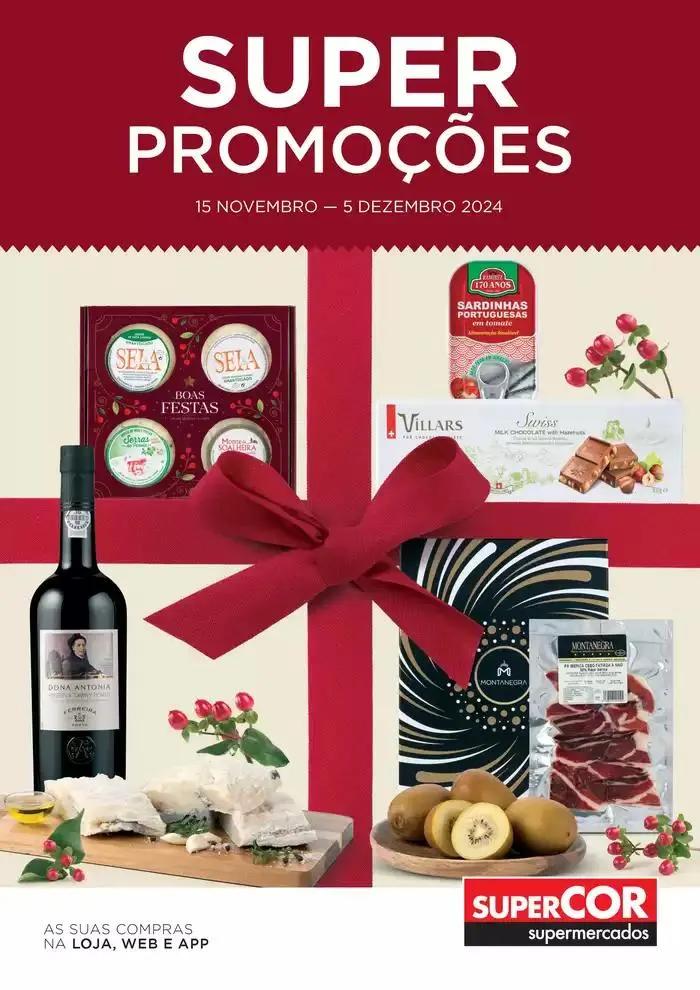Folheto Folheto superCOR de 18 de novembro até 5 de dezembro 2024 - Pagina 1