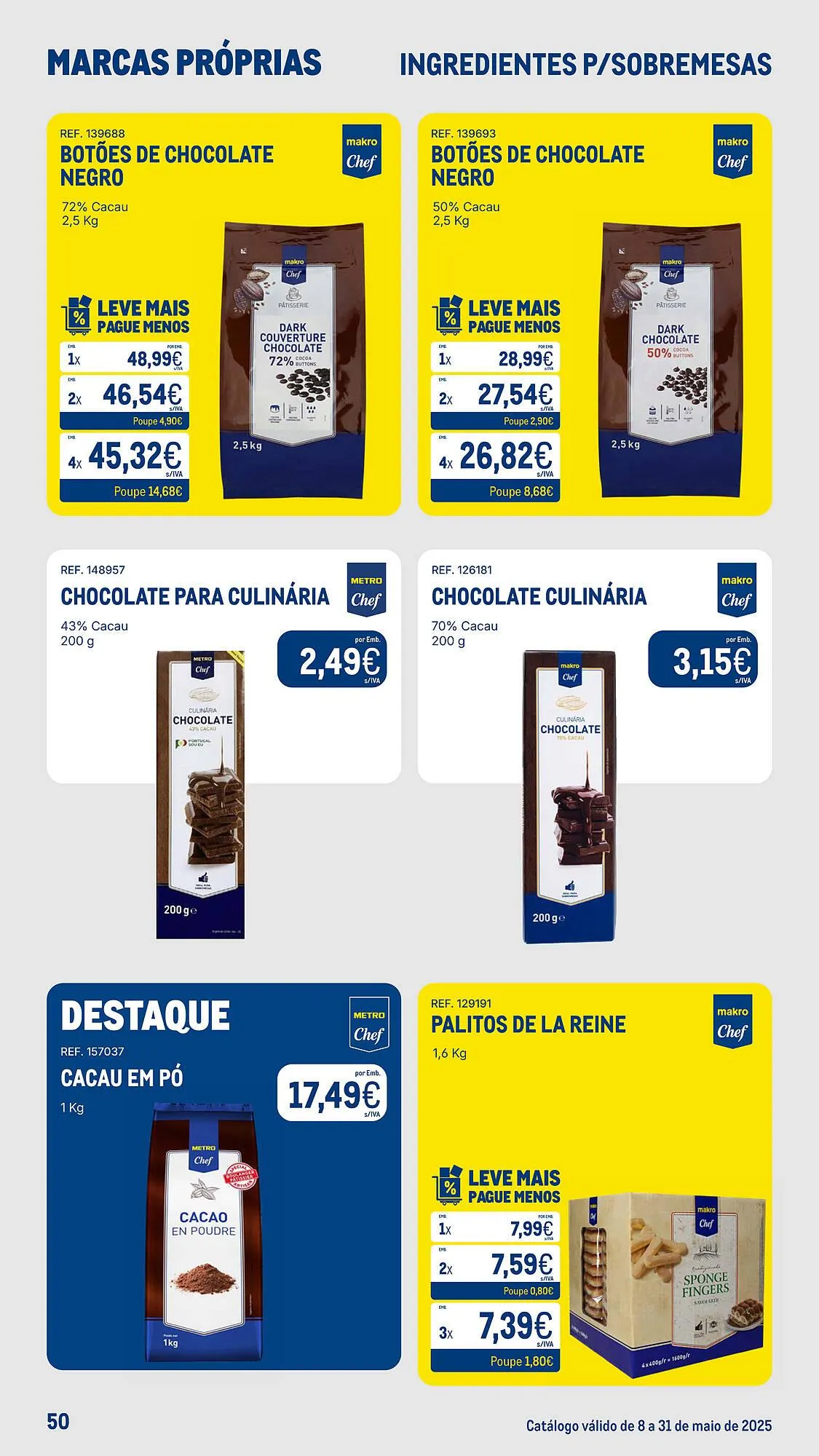 Folheto Folheto Makro de 8 de maio até 31 de maio 2025 - Pagina 50