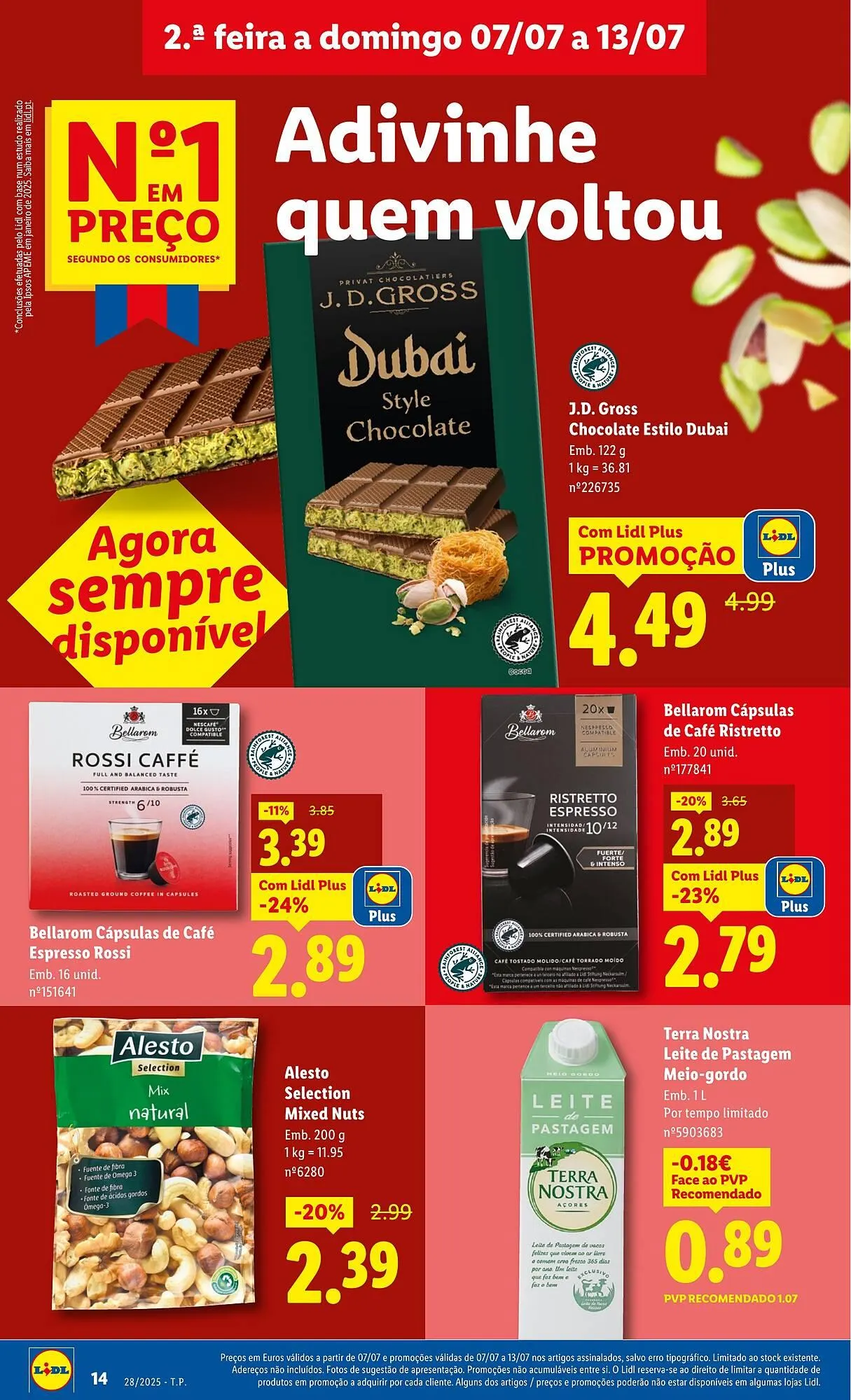 Folheto Folheto Lidl de 7 de julho até 13 de julho 2025 - Pagina 14