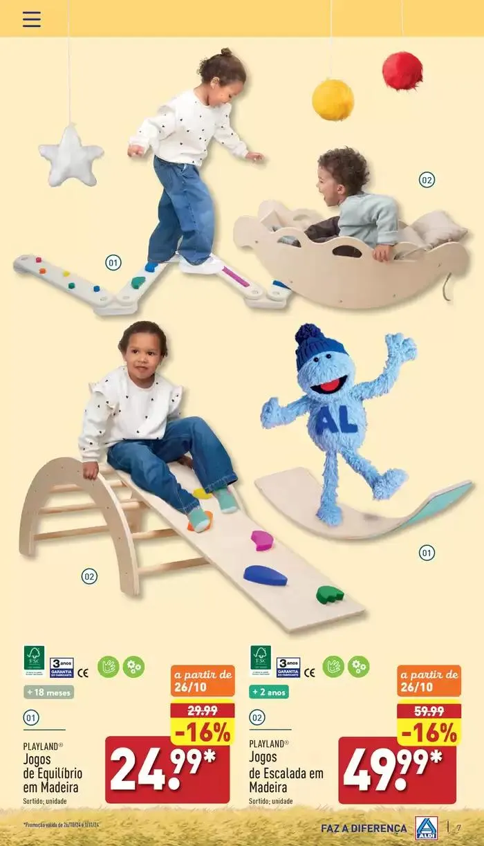 Folheto Folheto Aldi ! de 26 de outubro até 17 de dezembro 2024 - Pagina 7