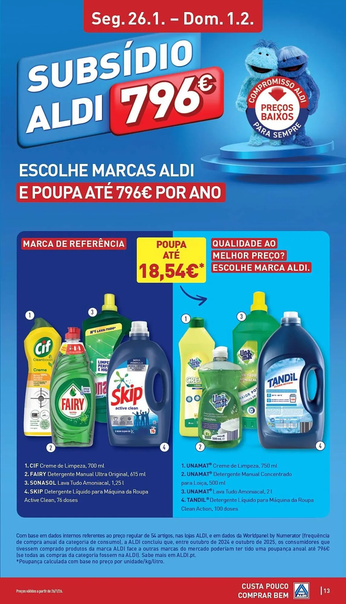 Folheto Folheto ALDI de 26 de janeiro até 1 de fevereiro 2026 - Pagina 13