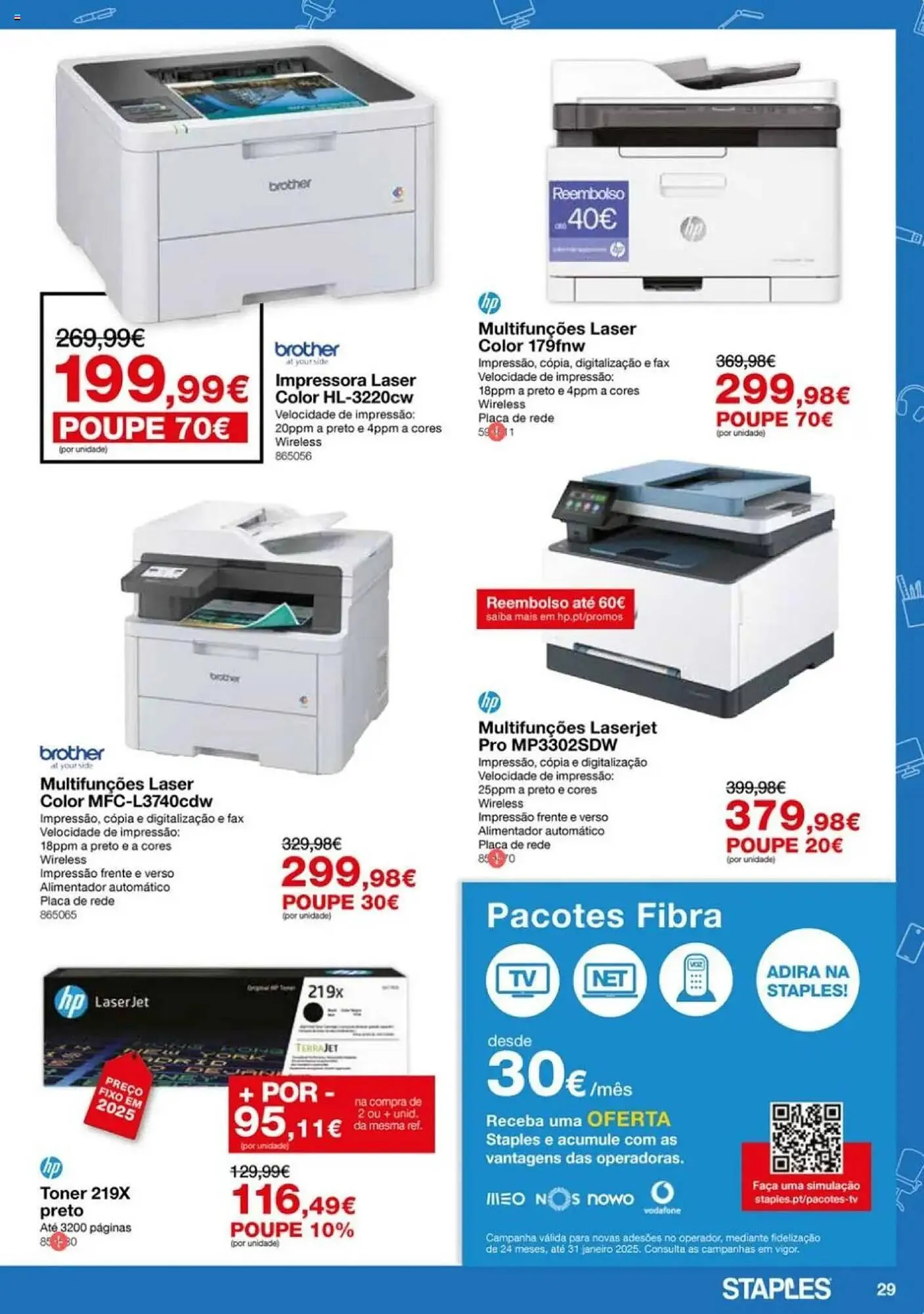Folheto Folheto Staples de 2 de janeiro até 20 de fevereiro 2025 - Pagina 29