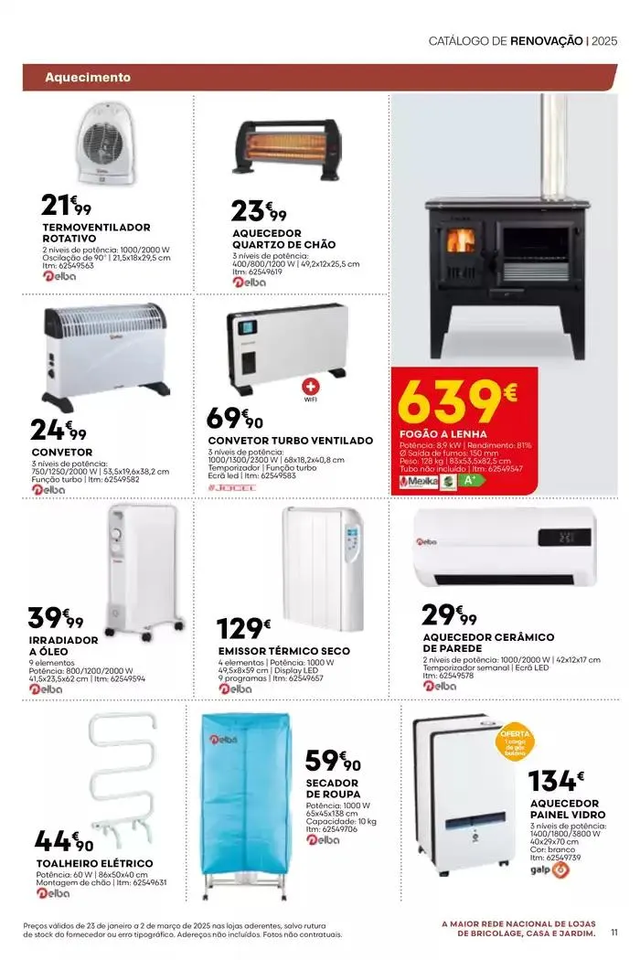 Folheto F#2 Catálogo Renovação 12p Nacional de 23 de janeiro até 2 de março 2025 - Pagina 11