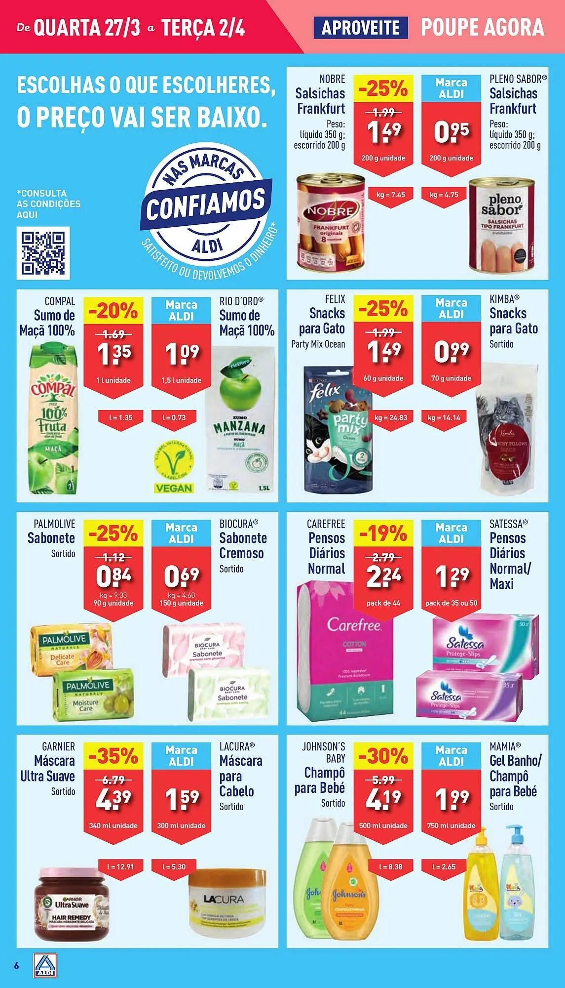 Folheto Folheto ALDI de 27 de março até 2 de abril 2024 - Pagina 6