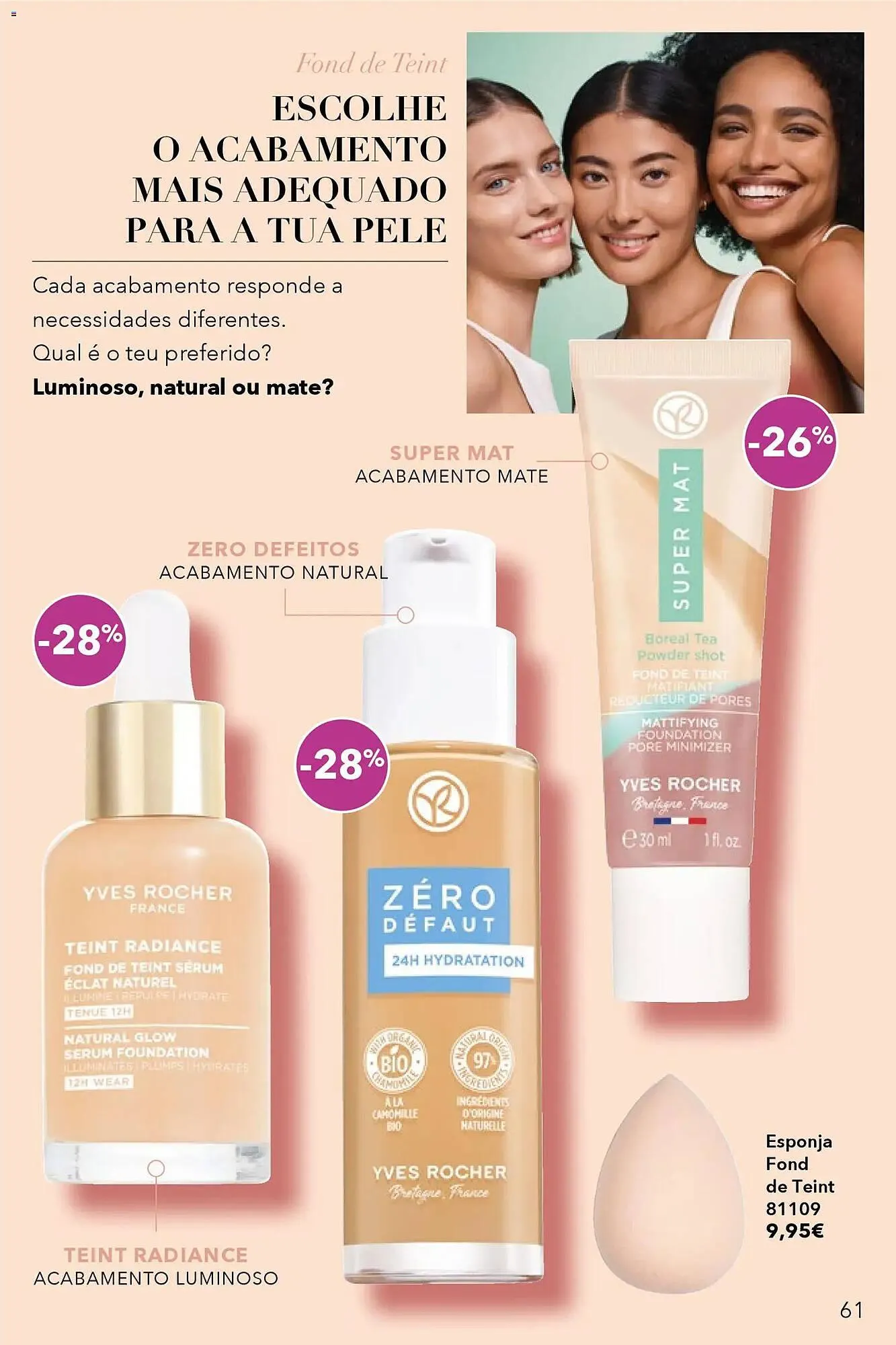 Folheto Catálogo Yves Rocher de 31 de março até 17 de abril 2026 - Pagina 61