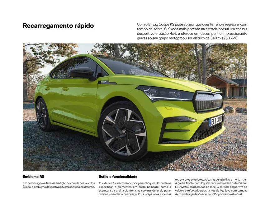 Folheto Škoda Enyaq Coupé de 21 de maio até 21 de maio 2025 - Pagina 95