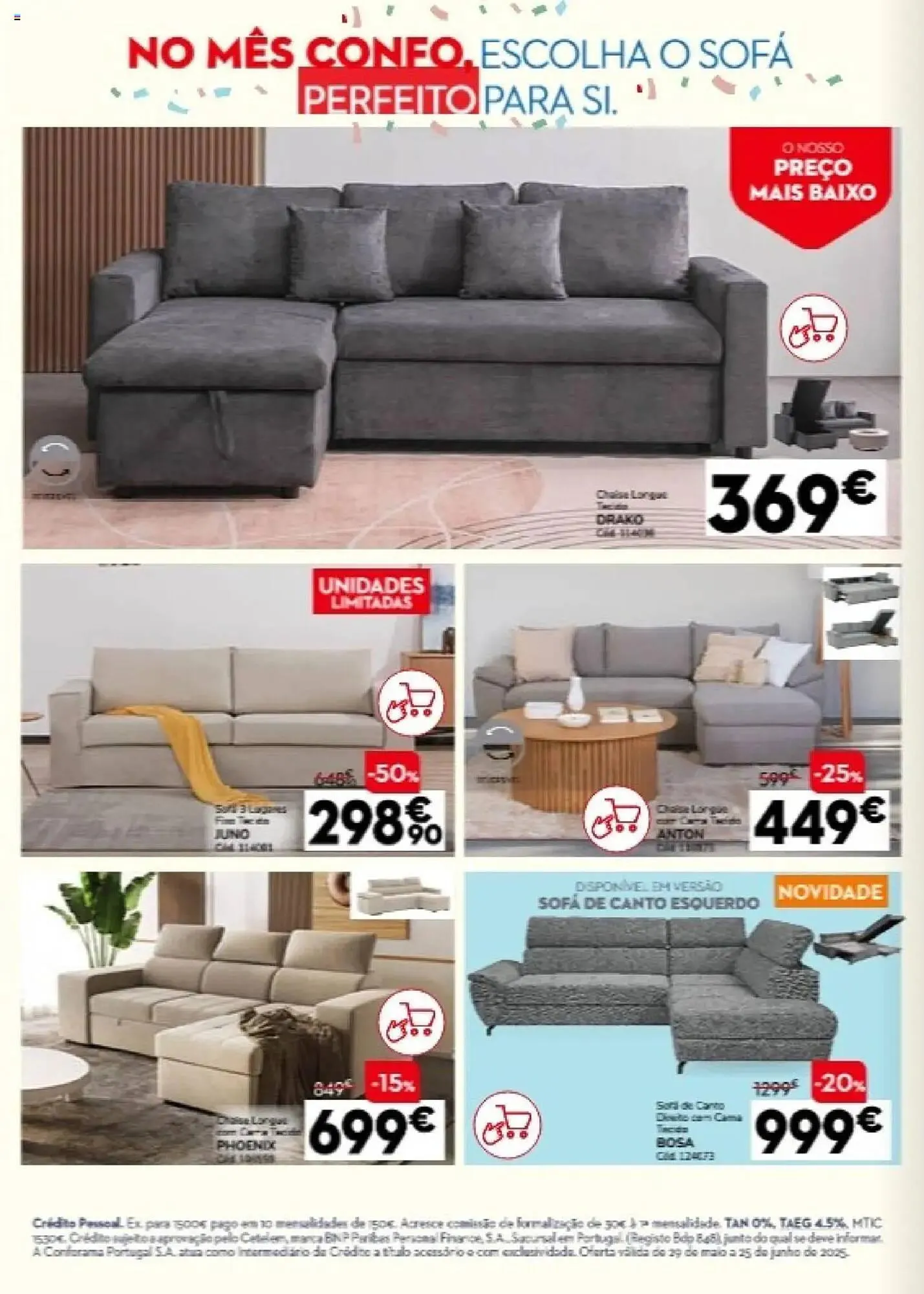 Folheto Folheto Conforama de 29 de maio até 25 de junho 2025 - Pagina 2