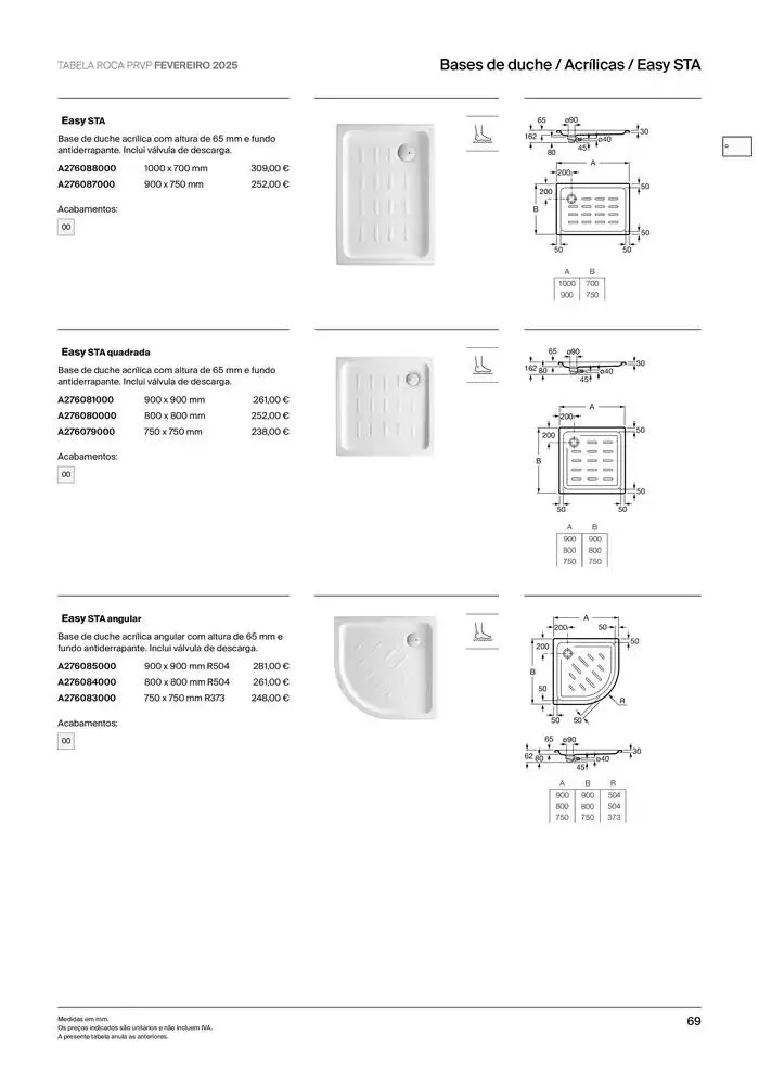 Folheto Soluções de Banho de 6 de janeiro até 31 de dezembro 2025 - Pagina 71