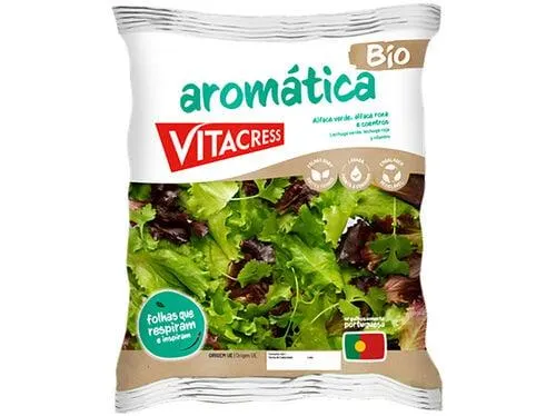 salada aromática bio vitacress 100g