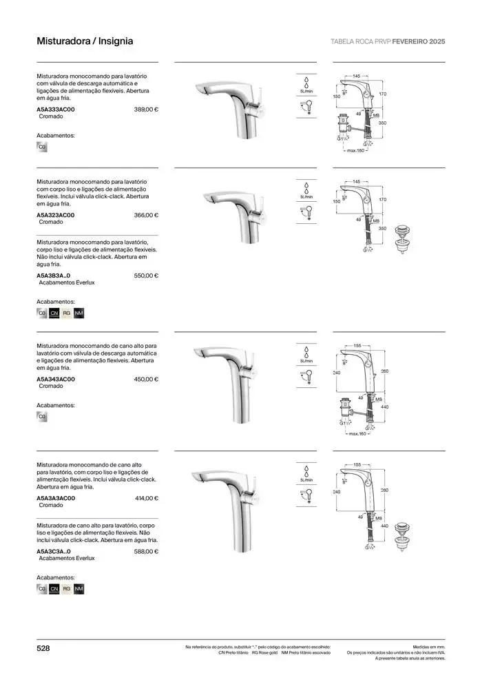 Folheto Soluções de Banho  de 6 de janeiro até 31 de dezembro 2025 - Pagina 530