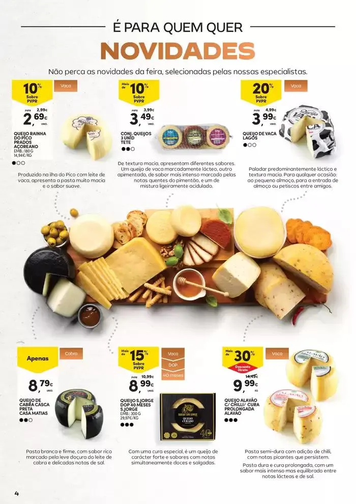 Folheto Queijos, Enchidos e Vinhos de 21 de janeiro até 9 de fevereiro 2025 - Pagina 4