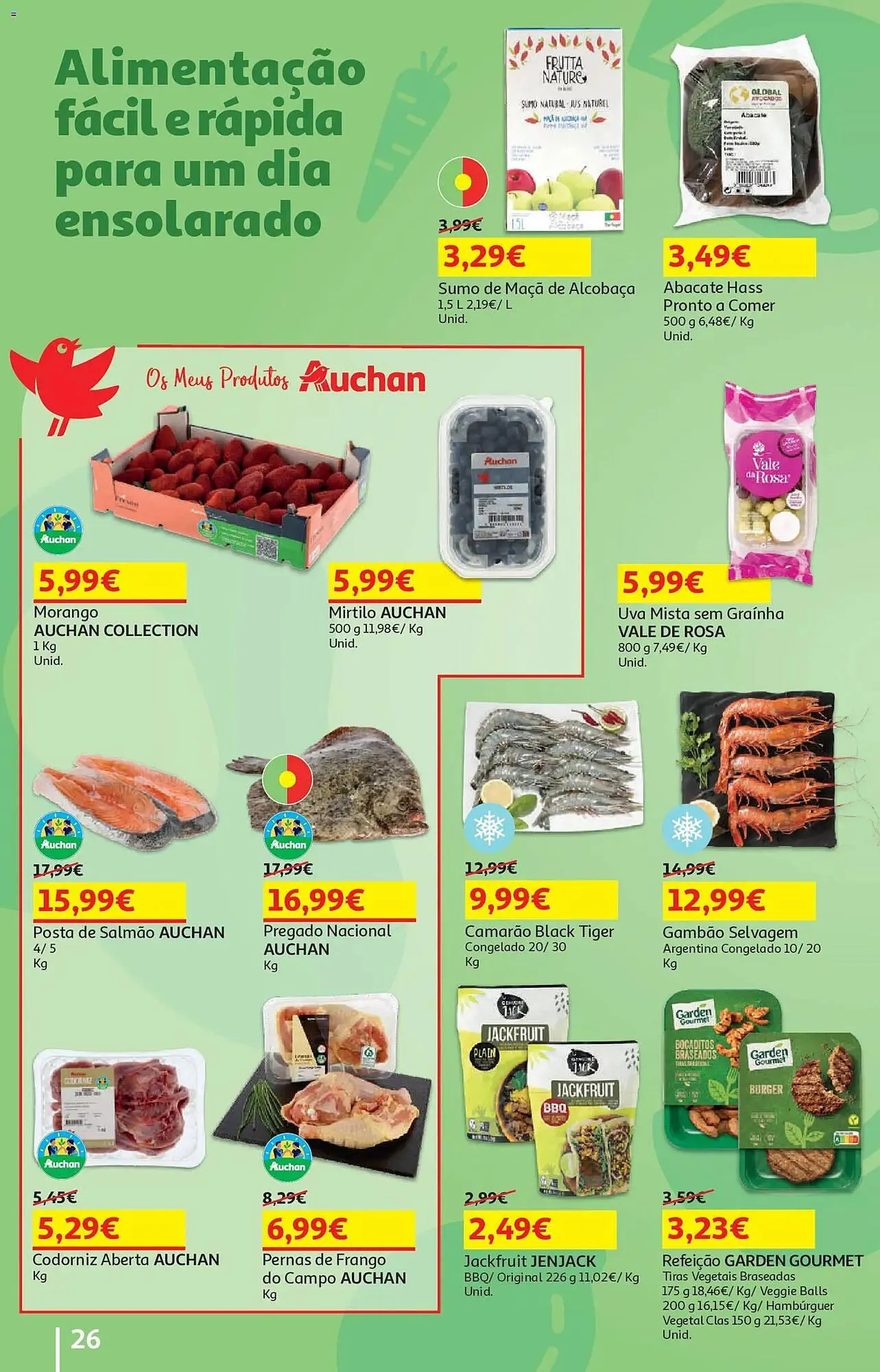 Folheto Folheto Auchan de 6 de maio até 22 de maio 2026 - Pagina 26