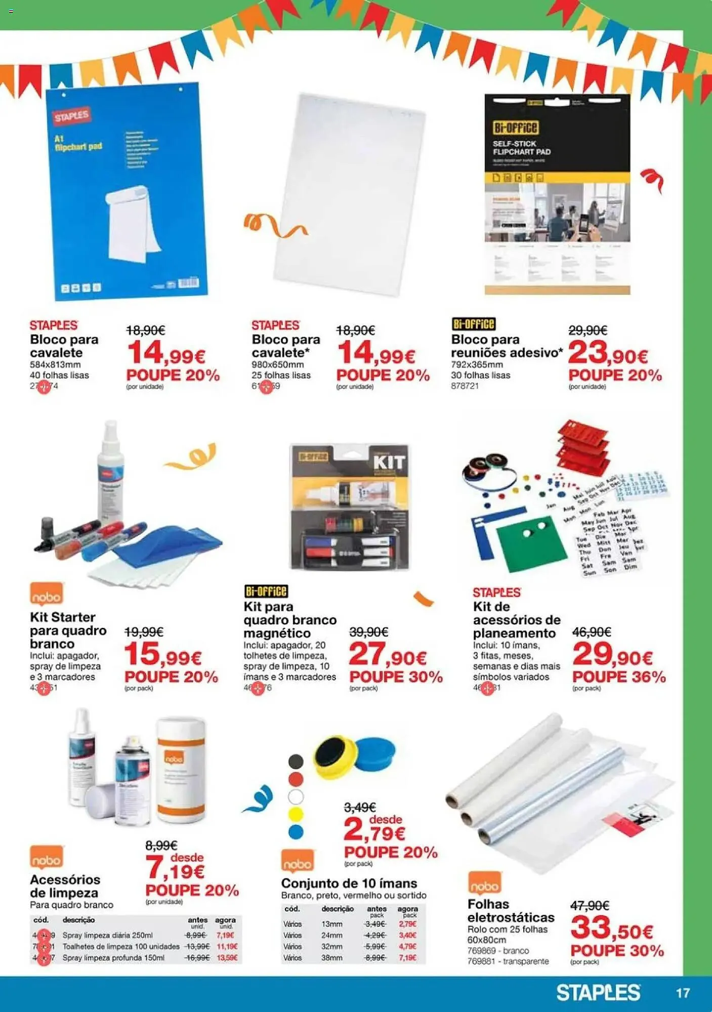 Folheto Folheto Staples de 4 de maio até 28 de maio 2026 - Pagina 17