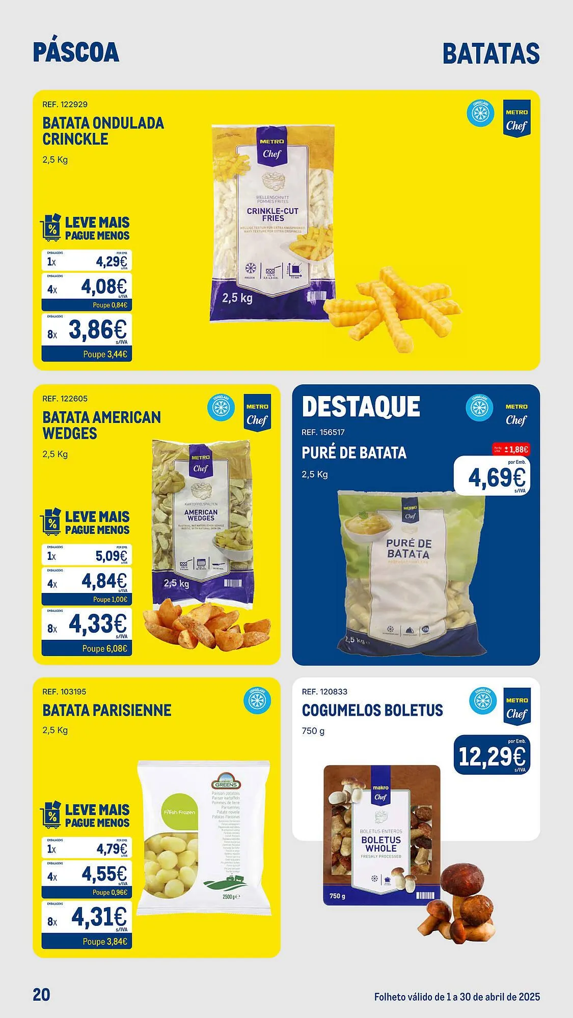 Folheto Folheto Makro de 1 de abril até 30 de abril 2025 - Pagina 20