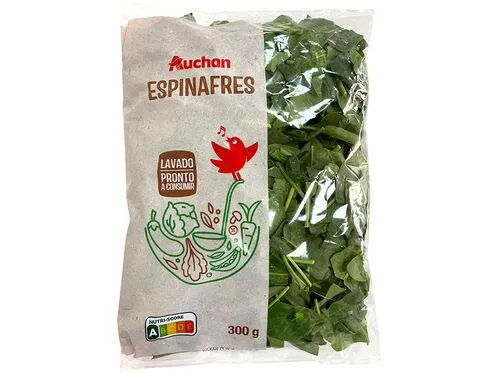 espinafres auchan 300g