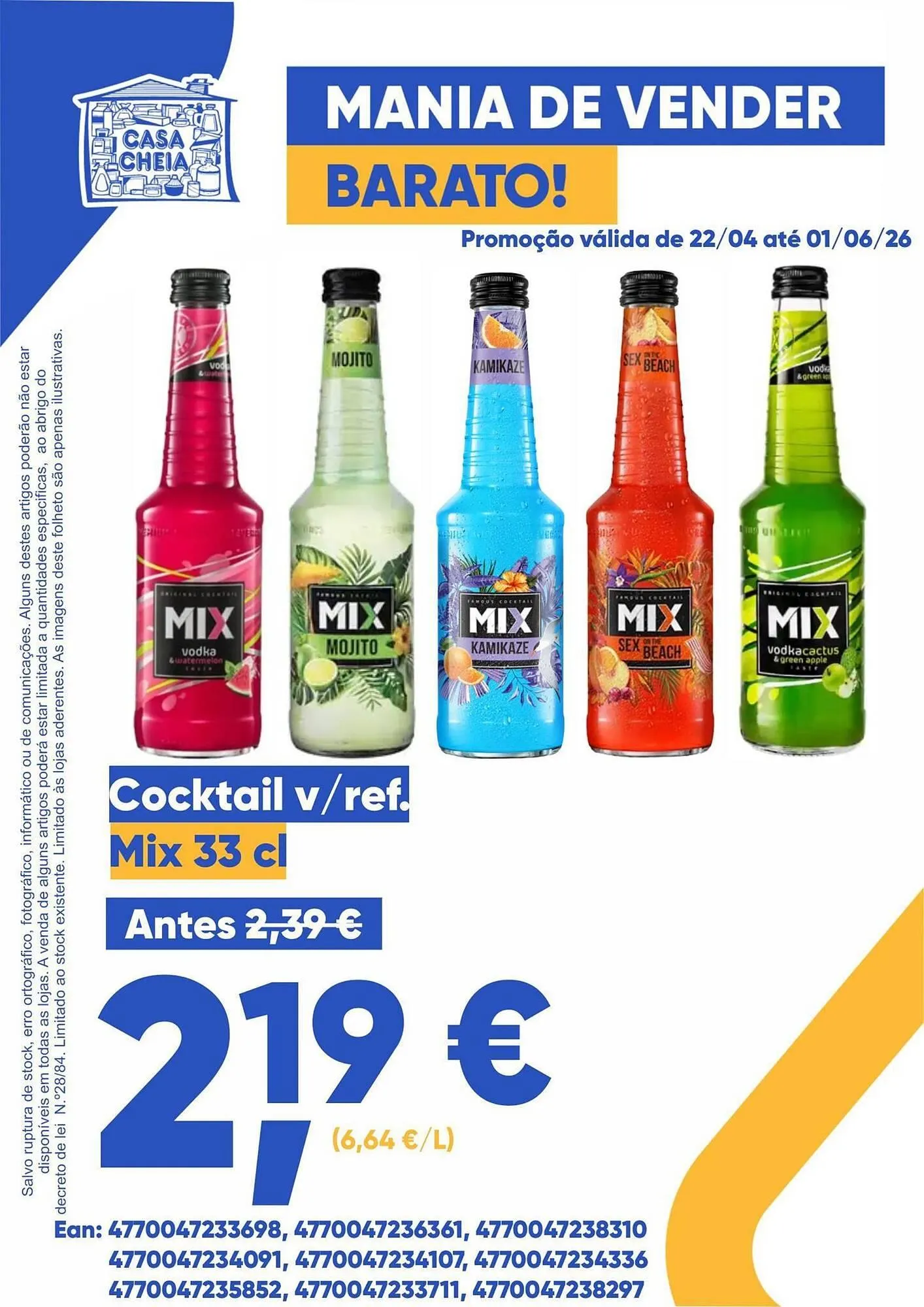 Folheto Folheto Casa Cheia de 22 de abril até 1 de maio 2026 - Pagina 1