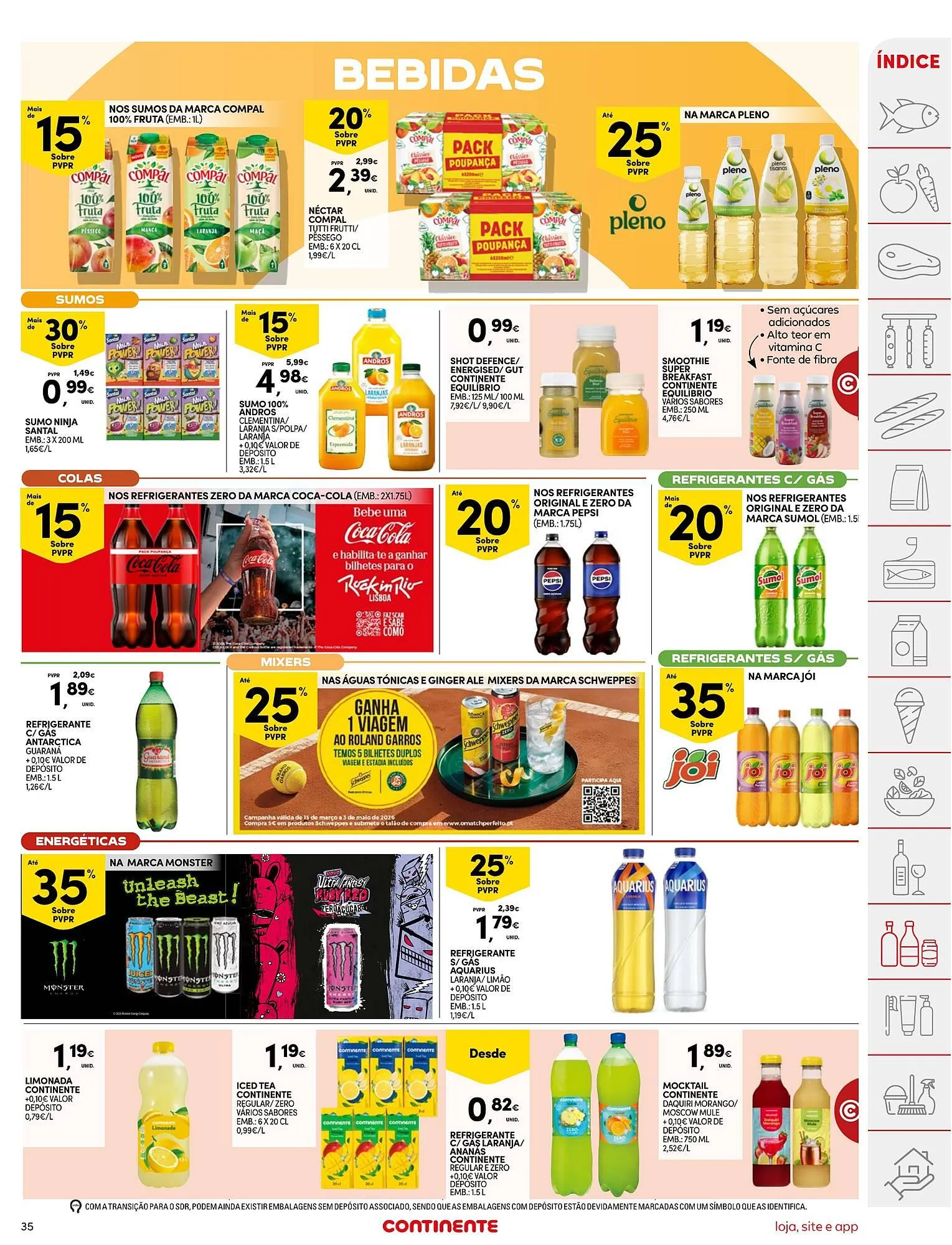Folheto Folheto Continente de 21 de abril até 27 de abril 2026 - Pagina 35
