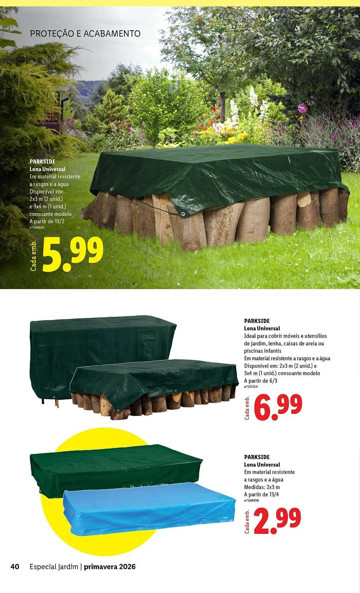 Folheto Folheto Lidl de 9 de fevereiro até 20 de abril 2026 - Pagina 40