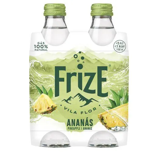 bebida c/gás frize ananás 4x0.25l