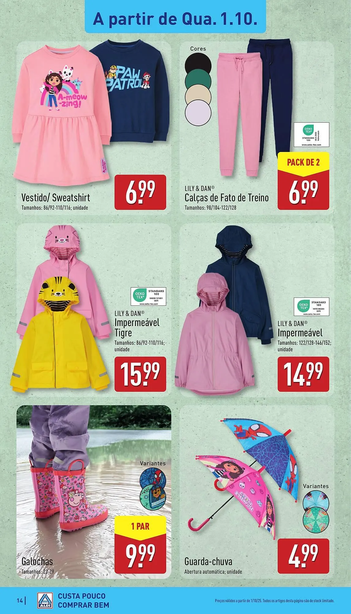 Folheto Folheto ALDI de 29 de setembro até 5 de outubro 2025 - Pagina 14