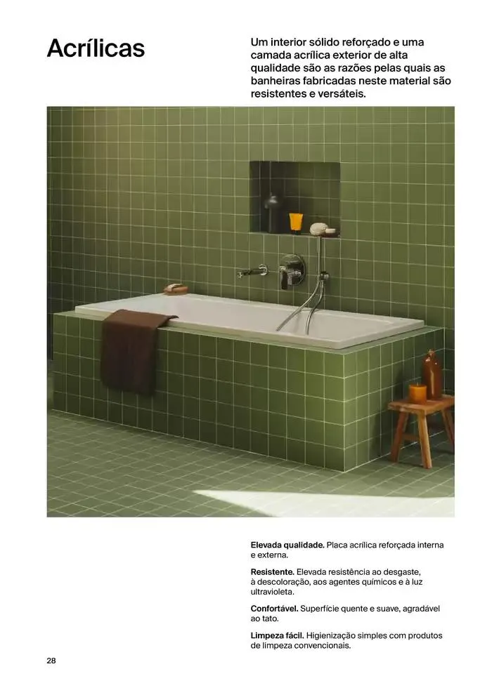 Folheto Soluções de Banho  de 6 de janeiro até 31 de dezembro 2025 - Pagina 30