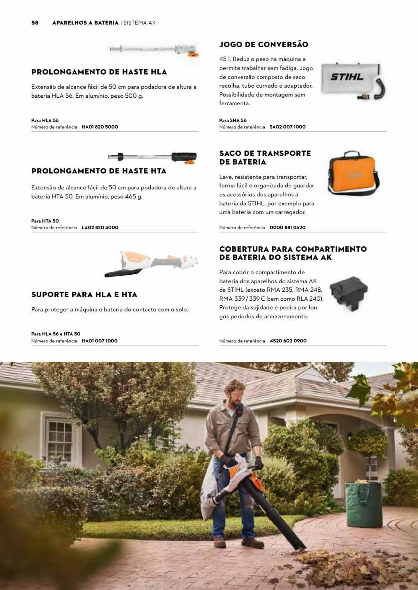 Folheto Folheto Stihl de 3 de julho até 31 de dezembro 2023 - Pagina 58