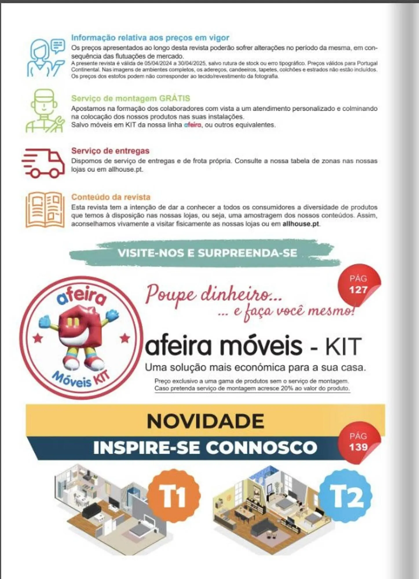 Folheto Folheto All House de 22 de maio até 30 de abril 2025 - Pagina 2