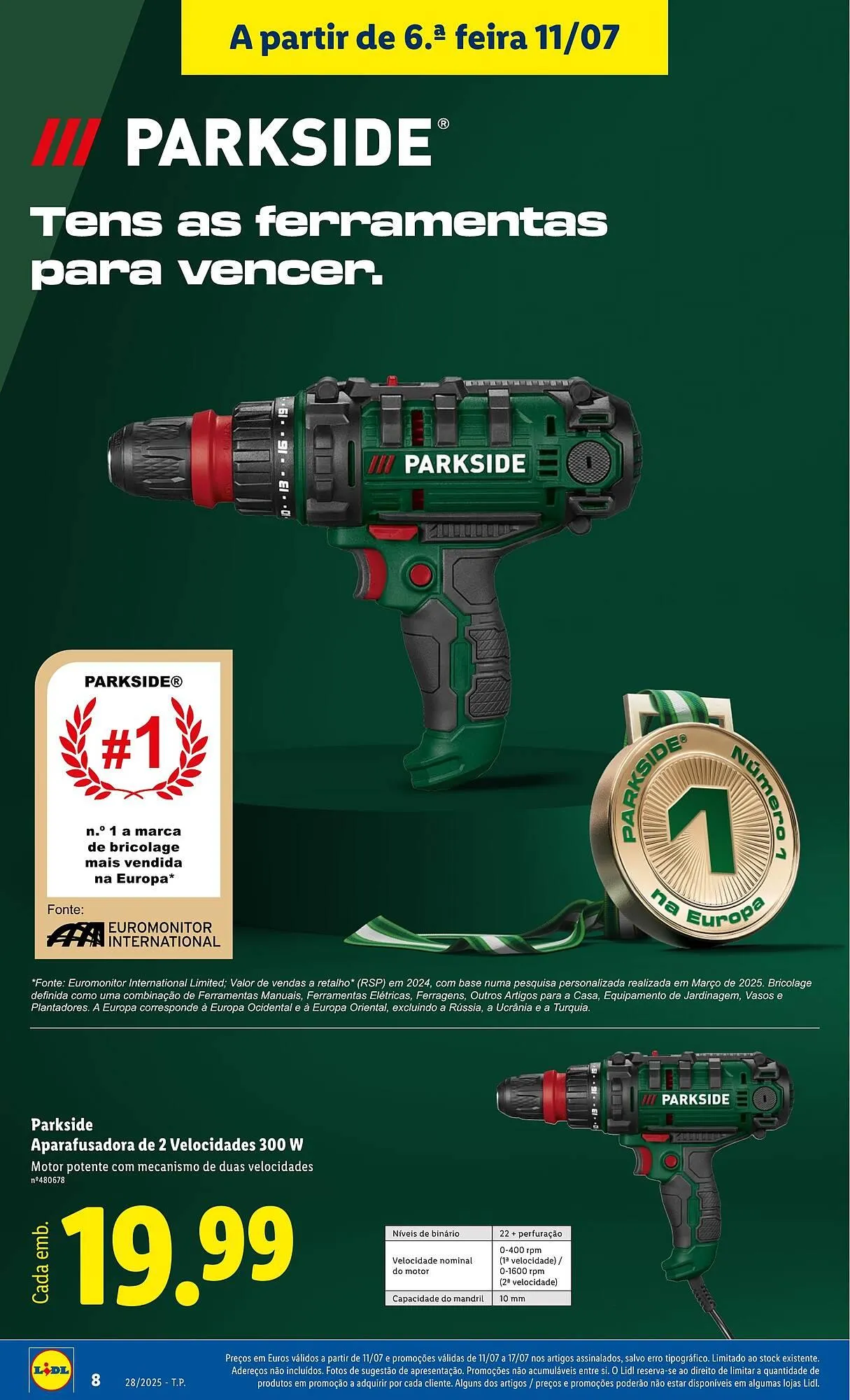 Folheto Folheto Lidl de 7 de julho até 13 de julho 2025 - Pagina 8