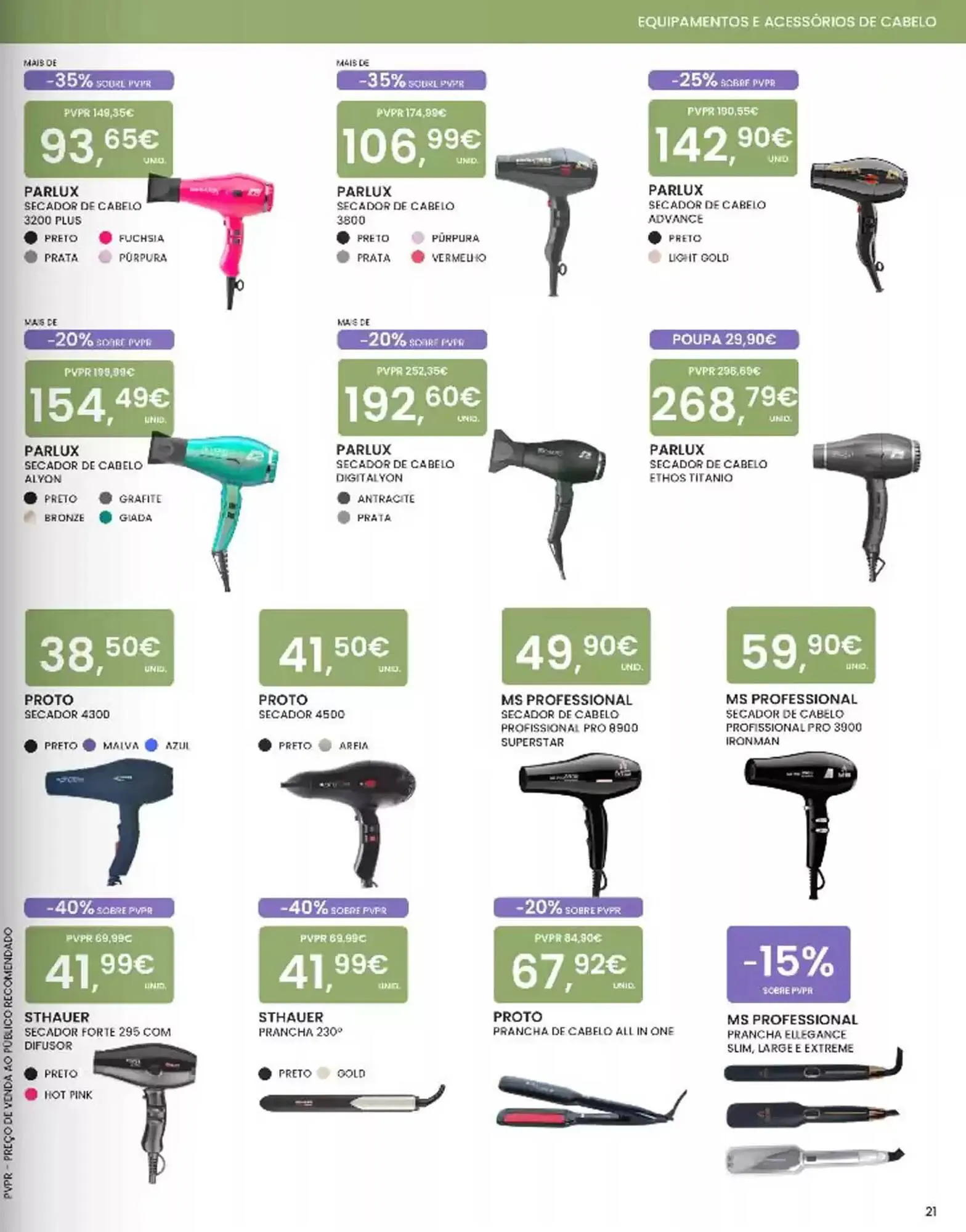 Folheto Folheto Pluricosmética de 24 de janeiro até 28 de abril 2025 - Pagina 21