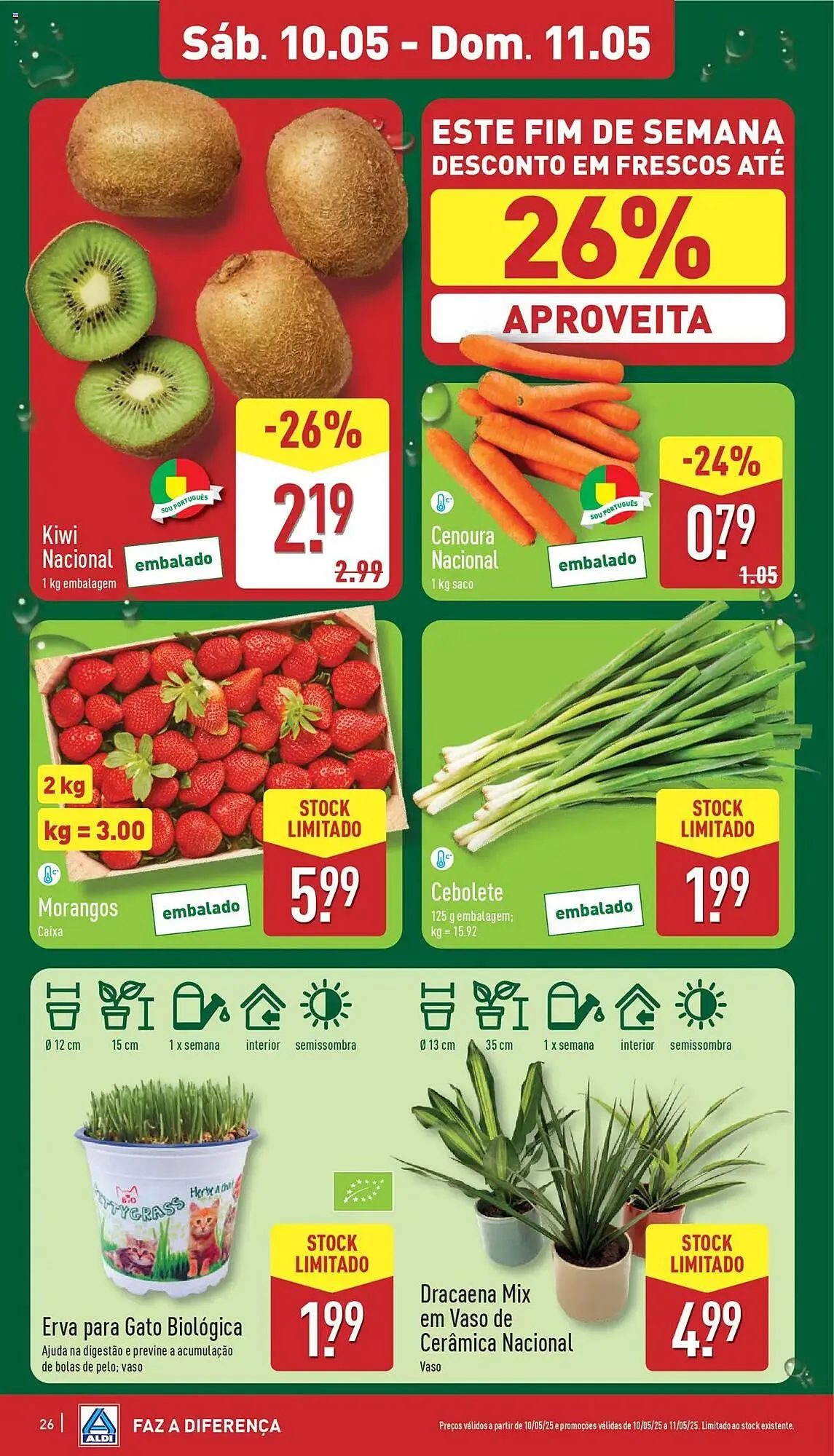 Folheto Folheto ALDI de 7 de maio até 13 de maio 2025 - Pagina 26