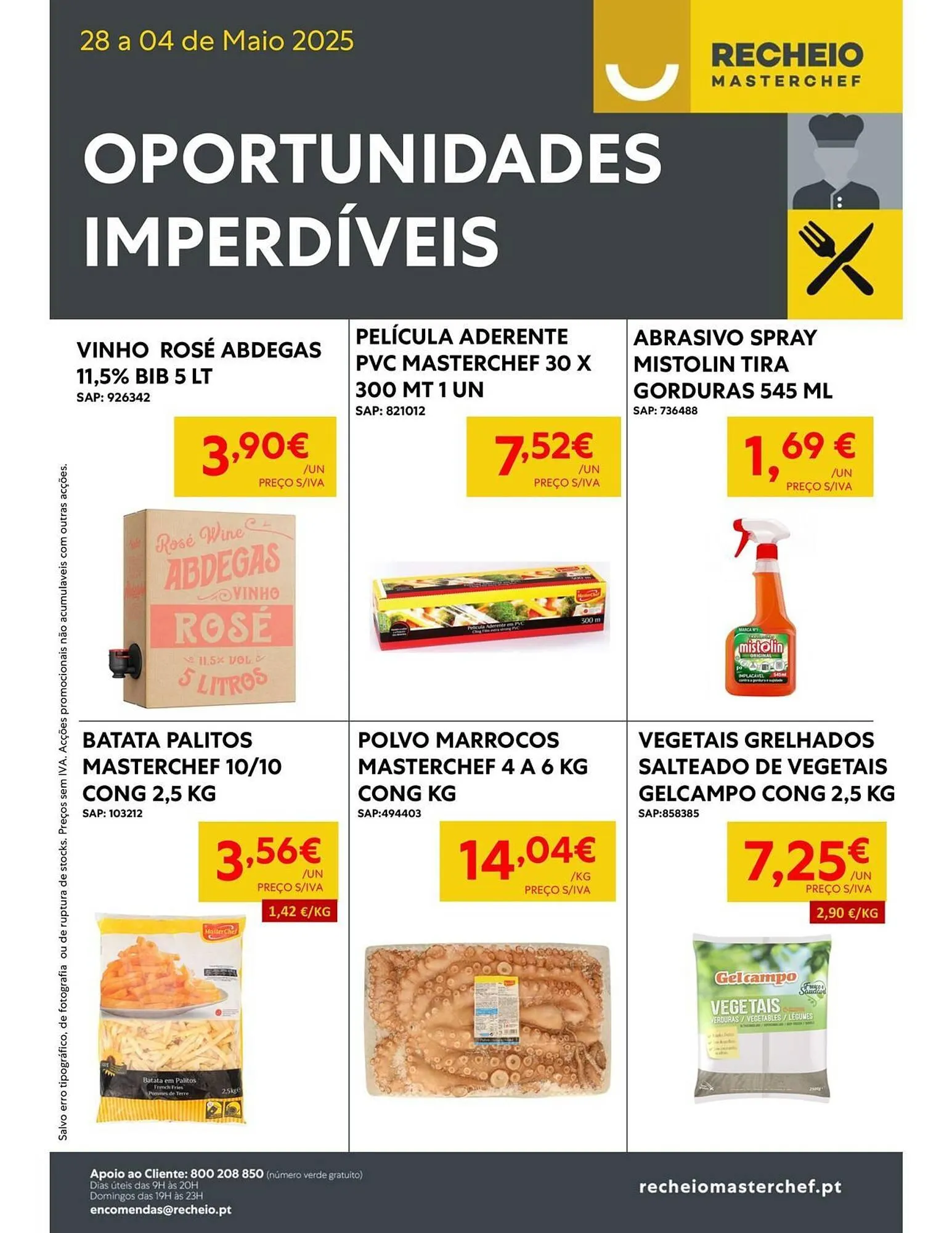 Folheto Folheto Recheio de 30 de abril até 4 de maio 2025 - Pagina 1