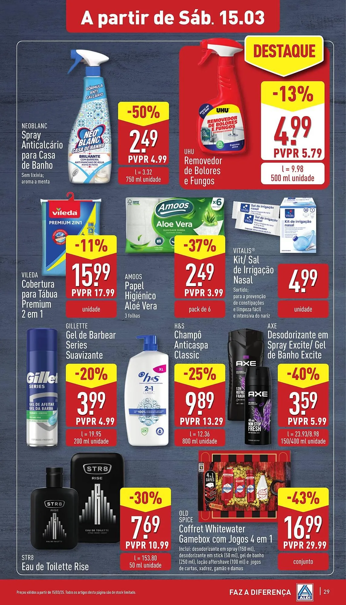 Folheto Folheto ALDI de 12 de março até 18 de março 2025 - Pagina 29