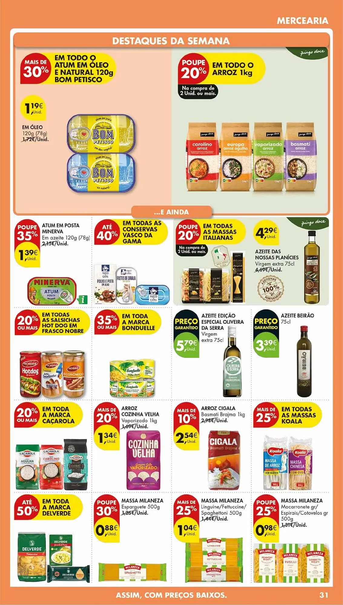 Folheto Folheto Pingo Doce de 17 de março até 23 de março 2026 - Pagina 35