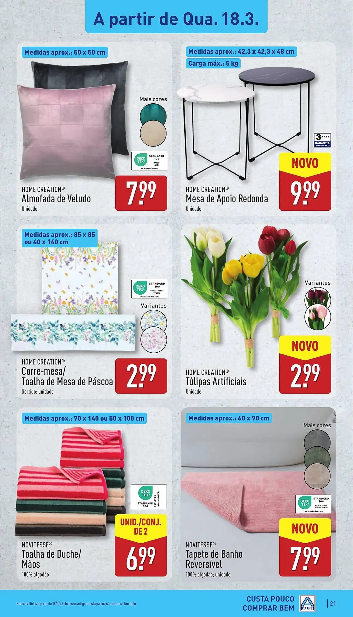 Folheto Folheto ALDI de 16 de março até 22 de março 2026 - Pagina 21