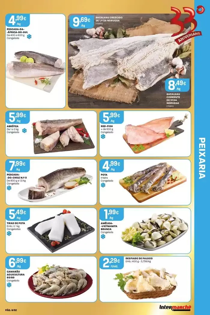 Folheto 33º ANIVERSÁRIO de 31 de outubro até 6 de novembro 2024 - Pagina 9