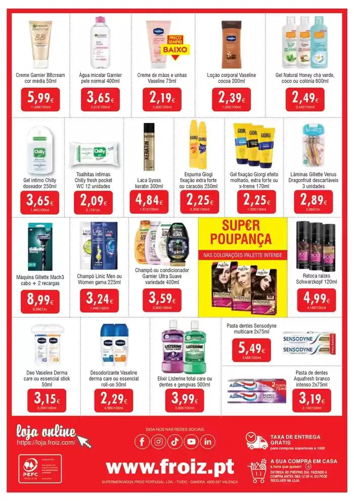 Folheto Super FROIZ de 6 de janeiro até 22 de janeiro 2025 - Pagina 20