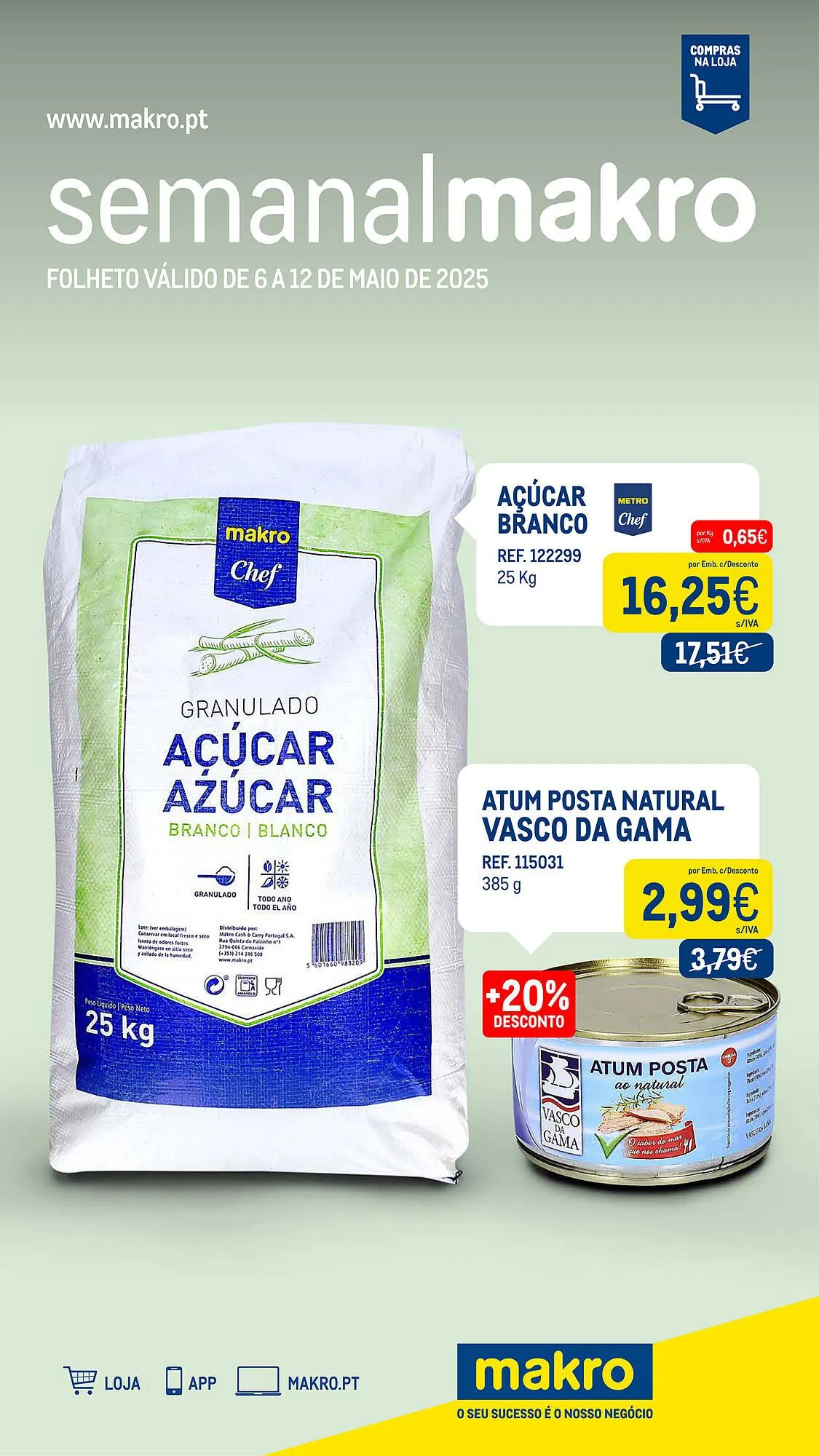 Folheto Folheto Makro de 6 de maio até 12 de maio 2025 - Pagina 1