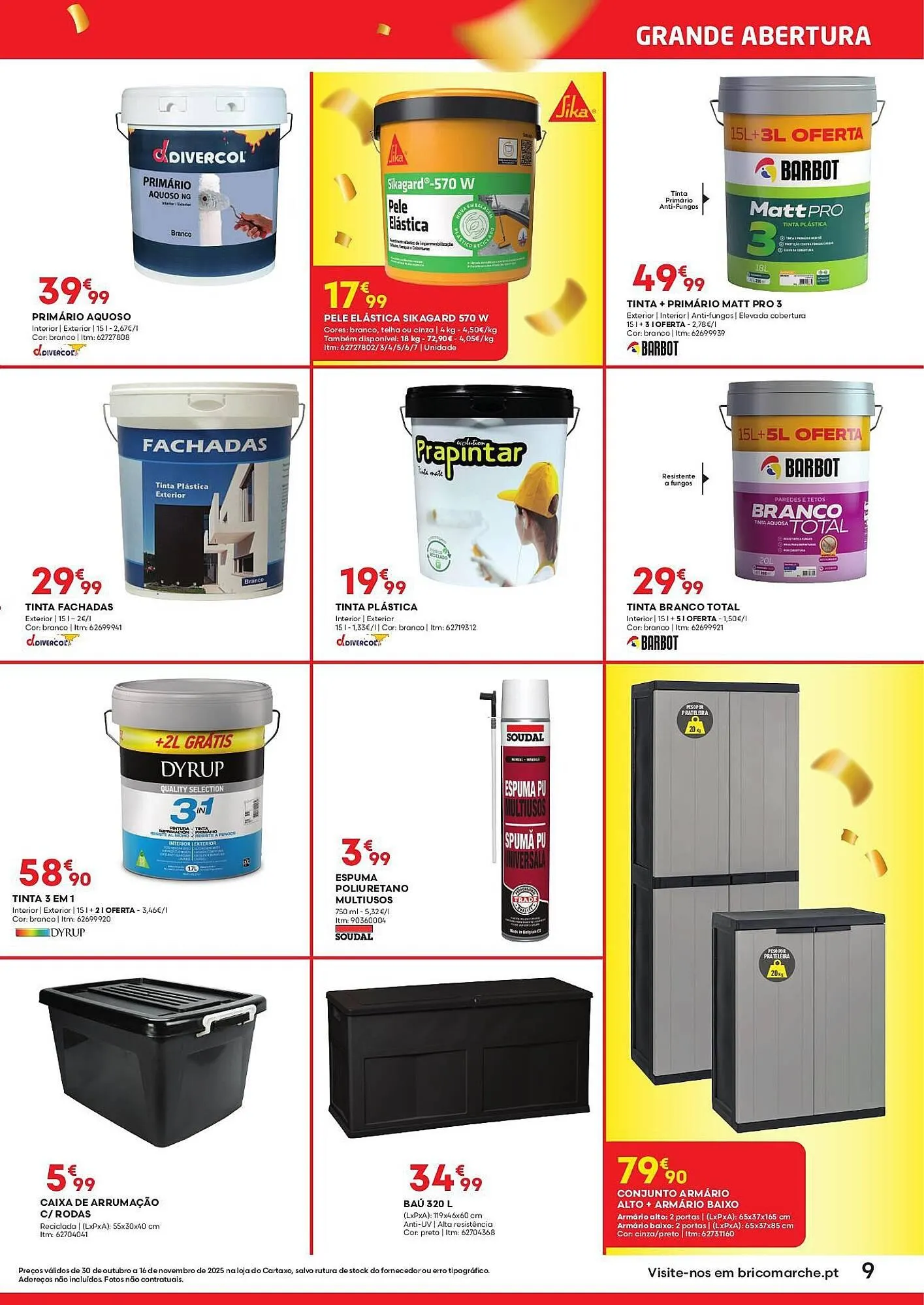 Folheto Folheto Bricomarché de 30 de outubro até 16 de novembro 2025 - Pagina 9
